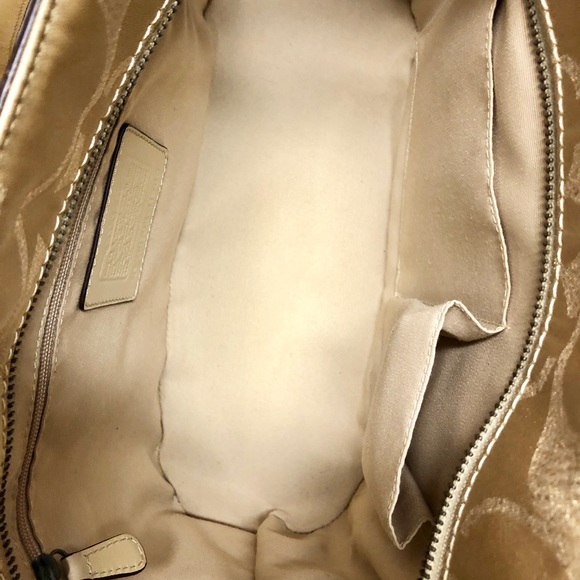 NWOT Gorgeous Coach Handbag Gold/Brass (Nordstrom) - Picture 6 of 8